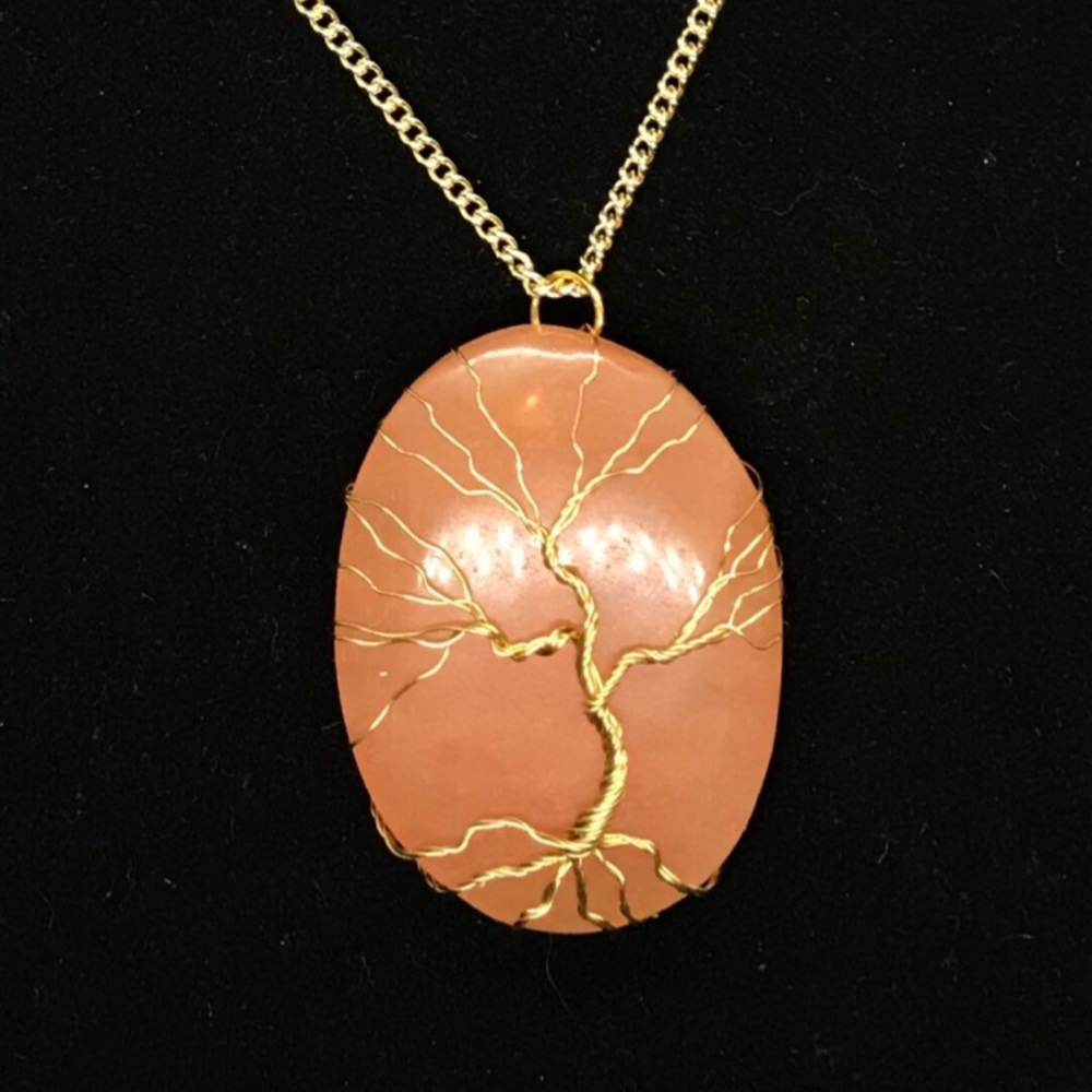 Handmade tree of life pendant